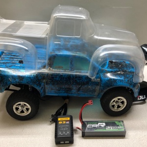 Traxxas 4x4 Ram 1500 RC Truck w/Clear Ford Truck Body,Battery, Remote & Charger 