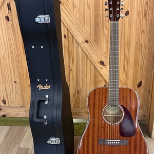 Fender Natural Mahogany Acoustic Dreadnought Guitar CD-140s