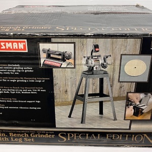 CRAFTSMAN 6 in Bench Grinder with Leg Set SPECIAL EDITION