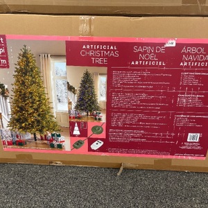 7.5' Pre-lit Radiant Micro LED w/ Twinkle Artificial Christmas Tree 