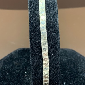  .925 Sterling Silver Herringbone Bracelet 7" 2.0dwt 