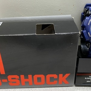 Casio G-Shock Mens Classic Blue Resin Digital Chronograph Sport Watch DW9052