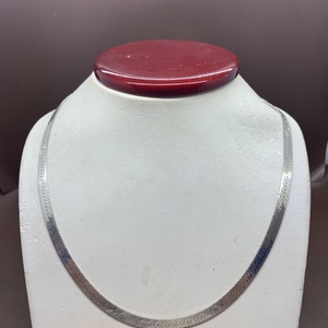  .925 Sterling Silver Herringbone Chain 20" 10.9dwt 