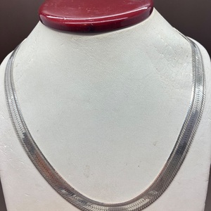  .925 Sterling Silver Herringbone Chain 18" 18.0dwt 