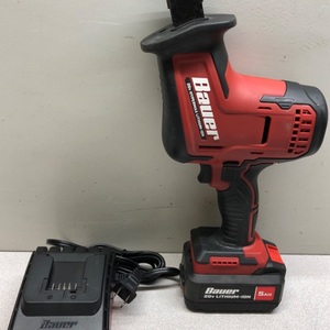 Bauer 20V Brushless Compact Reciprocating Saw w/Battery & Charger 58458