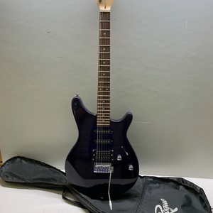 Rogue Rocketeer 6 String Purple Electric Guitar RR100PKBL