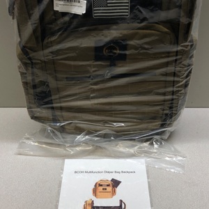 BCOH Multifunction Waterproof Diaper Bag Bookbag w/Foldout 