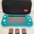 Nintendo Switch Lite Handheld Game Console, Turquoise, HDH-001 3 games and case