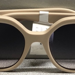 Fendi FE400071 Square Women's Sunglasses Beige 55MM with COA