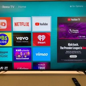 Hisense 58" Class 4K UHD LED LCD Roku Smart TV HDR R6 Series with remote