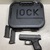 Glock 43 9mm Semi-Automatic Pistol w/2 Magazines & Case 