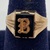 10kt Yellow Gold Black Stone "B" Ring 1.75 dwt Size: 7
